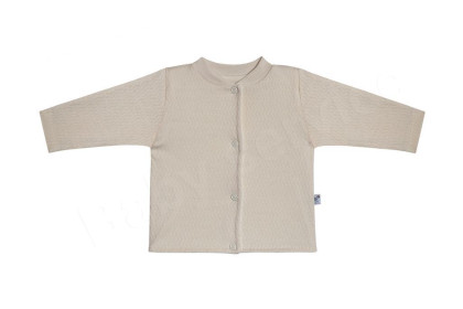 Kabátek se stojáčkem Vlnky smetanová Česká výroba Babyservice