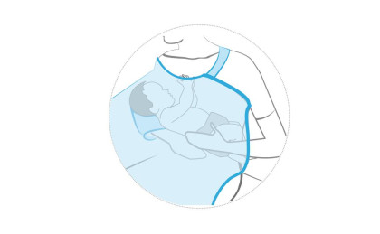 Kojicí zástěra Fiddy BabyMatex