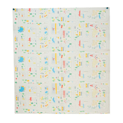 Hrací podložka Play Mat XXL 200 x 180 cm Animals city Asalvo