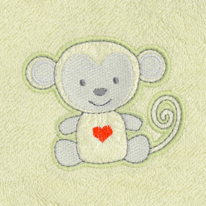 Osuška s kapucí Bamboo 100 x 100 cm Babymatex