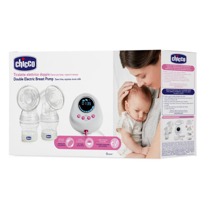 Odsávačka mateřského mléka elektrická Double Pink Chicco