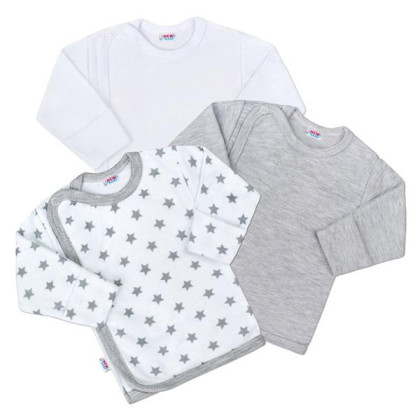 Kojenecká košilka New Baby Classic II Uni 3ks