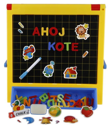 Tabule na křídy/fixy s doplňky