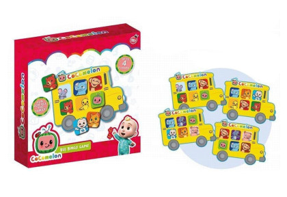 Autobus Bingo hra Cocomelon 