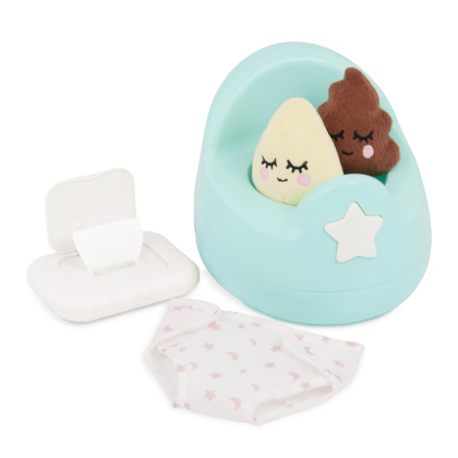 Nočník pro panenky s doplňky LullaBaby