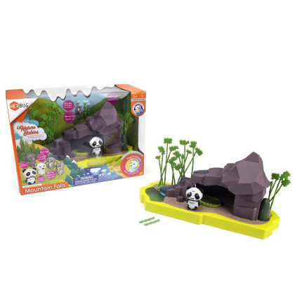 Velký set HEXBUG Lil Nature Babies - Panda Lin a skalní vodopády