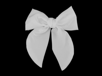 Mašle do vlasů/francouzská spona bílá