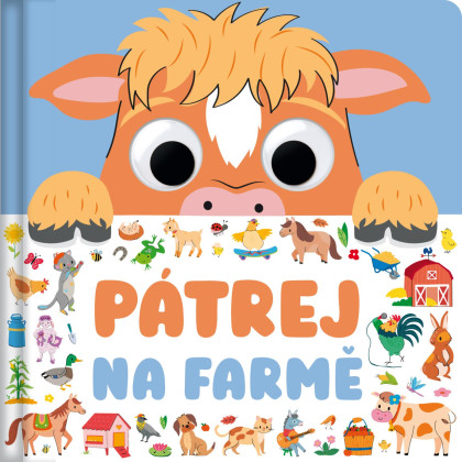 Knížka Pátrej na farmě 20 x 20 x 1,5 cm