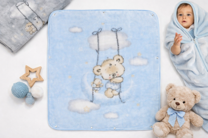 Deka Medvídek 80x90 Interbaby