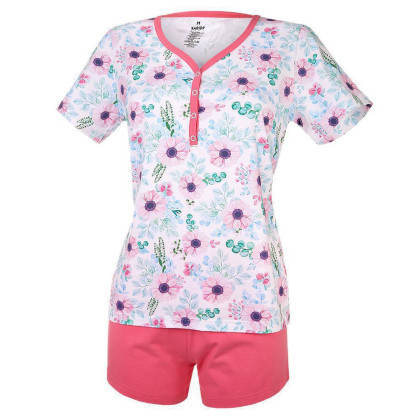Souprava dámská TISK Outlast® Květy/růžová