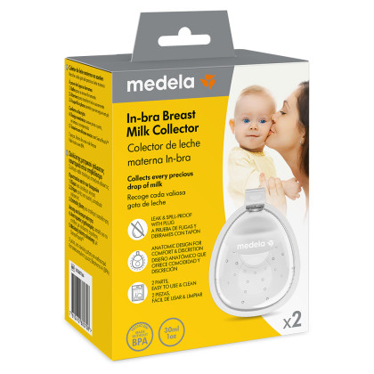 Misky na sběr mateřského mléka do podprsenky Medela