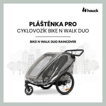 Pláštěnka na cyklovozík Bike N Walk Duo Hauck