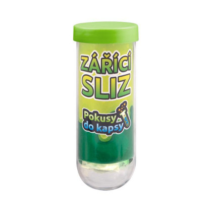 Pokusy do kapsy Albi Zářící sliz