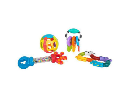 Playgro - Dárkový set s chrastítky a kousátky