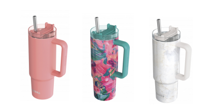 Nerezový termohrnek s brčkem 880 ml Vibe Quokka