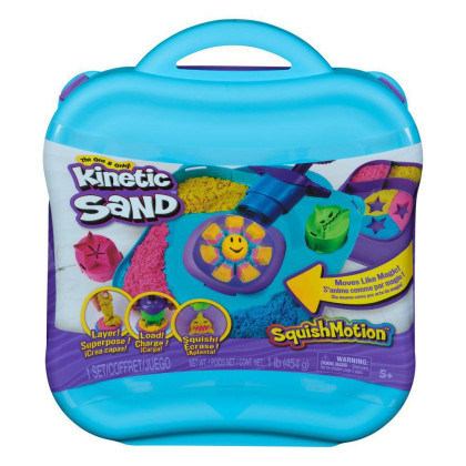 Kinetic sand pohyblivý tekutý písek sada Spin Master