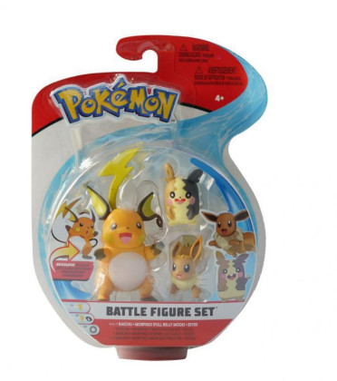 Pokémon figurky, 3-pack