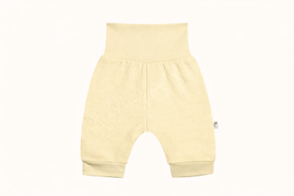 Kojenecké kraťasy vlnky krémová - Baby Service