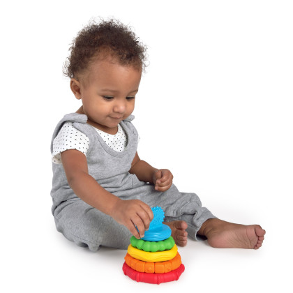 Kousátko stohovací 2v1 Stack & Teethe™ BABY EINSTEIN 0 m+