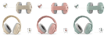 Dětské chrániče sluchu 2v1 Earmuffs Zazu