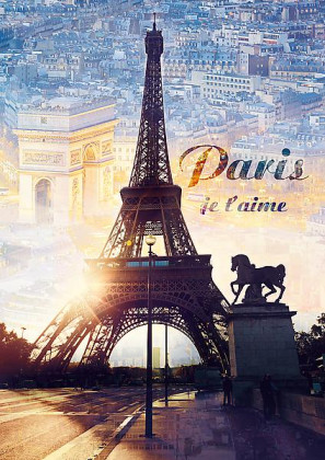 Puzzle Trefl Paříž za svítání 1000 dílků 48x68,3cm