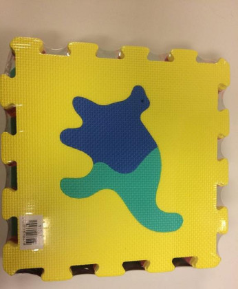 Pěnové puzzle Dinosauři 30x30cm 10ks