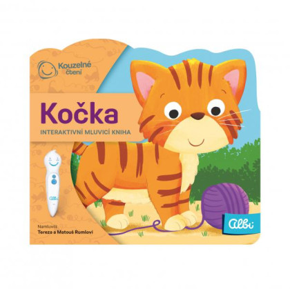ALBI Kouzelné čtení Minikniha s výsekem - Kočka