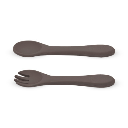 Příbor silikonový Take & Match 6 m+ Petite & Mars