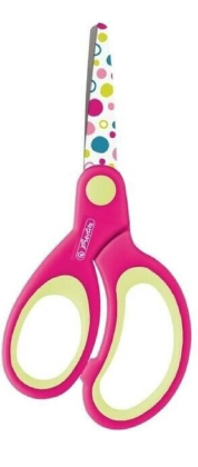 Dětské nůžky pro leváky s kulatou špičkou Herlitz