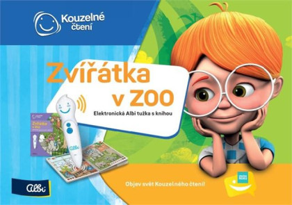 Elektronická Albi tužka s knihou Zvířátka v ZOO