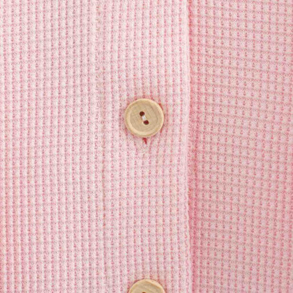Kojenecký kabátek na knoflíky New Baby Luxury clothing Laura růžový