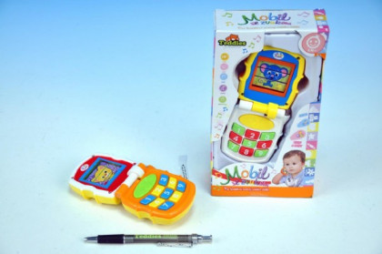 Telefon Mobil zvukový měnící obrázky 6m+