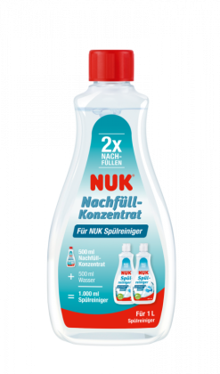 NUK mycí koncentrát 500 ml pro přípravu 1000 ml prostředku