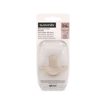 Šidítko anatomické silikon 0-6 m SX PRO Colour Essence Suavinex