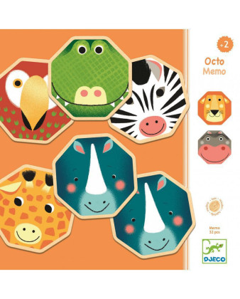 Djeco Octo Pexeso zvířátka