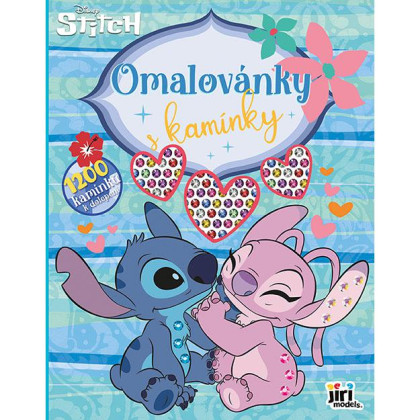 Omalovánky s kamínky Lilo & Stitch