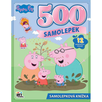 500 samolepek Prasátko Peppa