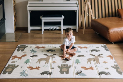 Skládací oboustranná hrací podložka Magic Friends Freeon