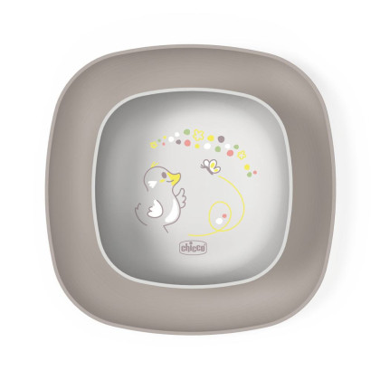 Set jídelní - miska a talíř 12 m+ Chicco