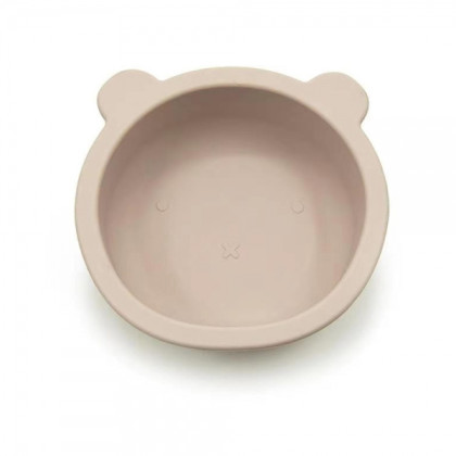 Silikonová miska s přísavkou Medvídek 12 cm
