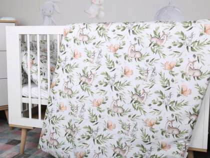 2-dílné bavlněné povlečení 135 x 100 cm SRNKY