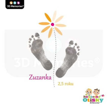 Kouzelné otisky 3D Memories S POTISKEM