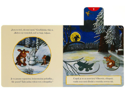 Gruffalinka Tlač, táhni, posouvej Julia Donaldson, Axel Scheffler