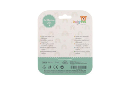 Točáček beruška babyted silikon/plast 8 x 8 cm