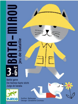 Djeco Karetní hra Bata - Mňau