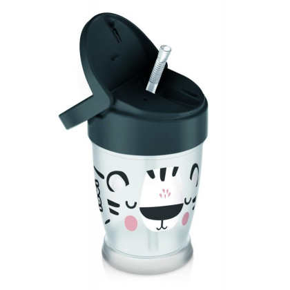 Hrníček se slámkou SALT&PEPPER JUNIOR 250 ml LOVI