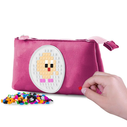 Velké pouzdro růžové Pixie crew
