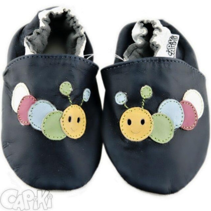 Kožené capáčky 12-18 m (21) 14,2 cm Capiki