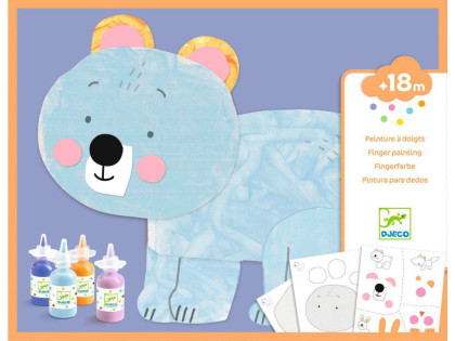 Prstové malování - Messy fun Djeco