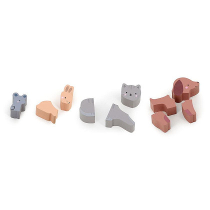 Vkládací puzzle Učím se počítat zvířátka Sarah Betz Vilac